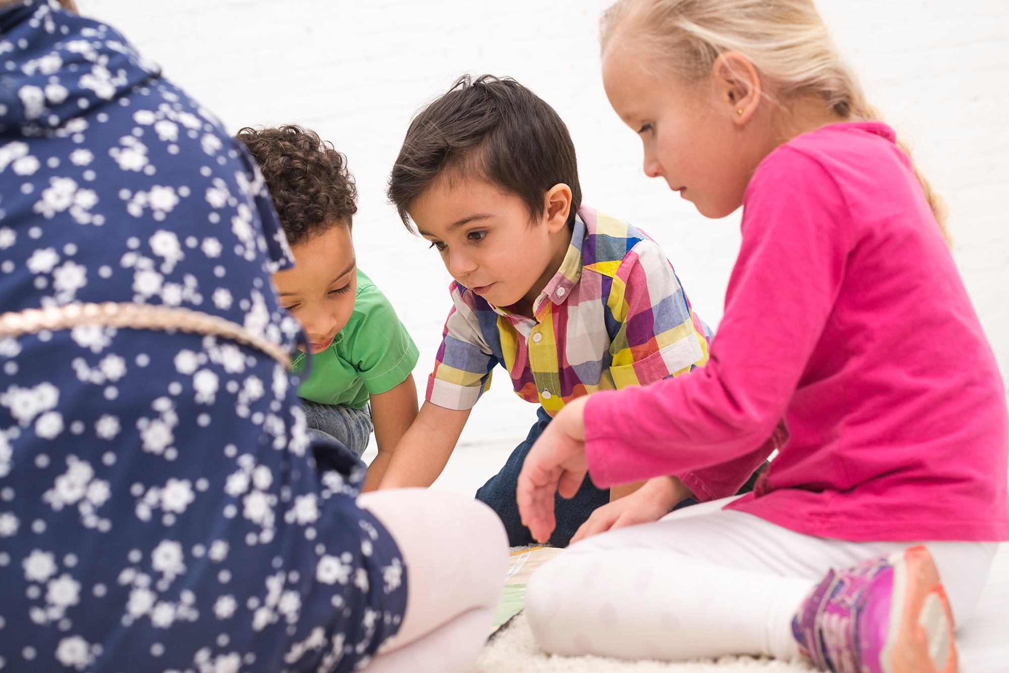 children playing group